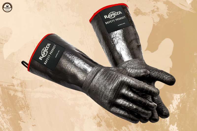 full neoprene BBQ gloves