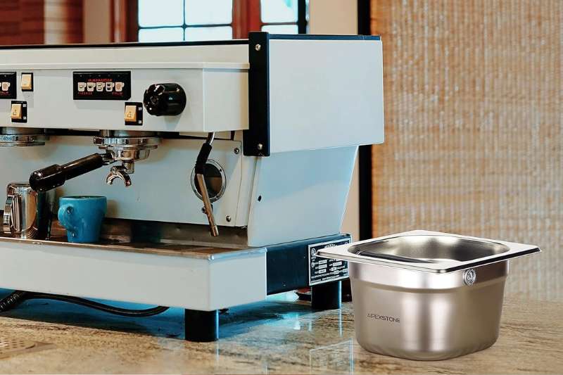 Apexstone Coffee Knock Box Stainless Steel