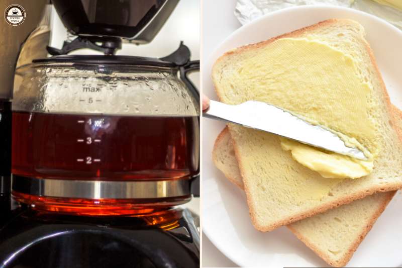 Drip Coffee + Buttered Toast