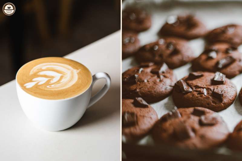 Latte + Chocolate Chip Cookie