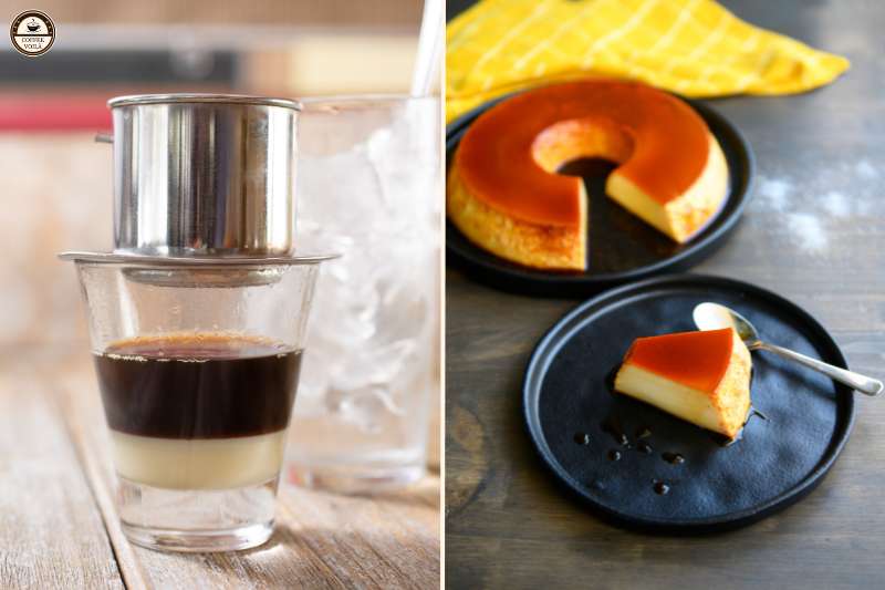 Vietnamese Coffee + Condensed Milk Flan