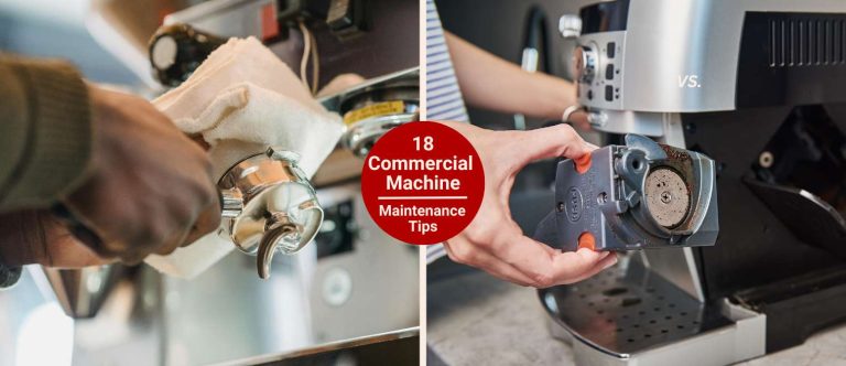 18 Maintenance Tips for Commercial Coffee Machines