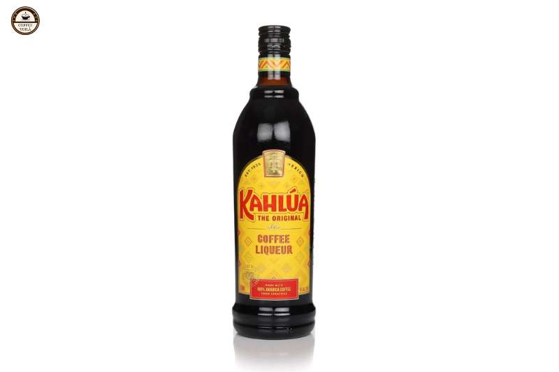 Kahlúa liquor with jelly coffee