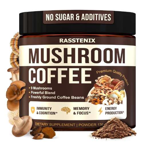 Rasstenix Instant Organic Mushroom Coffee