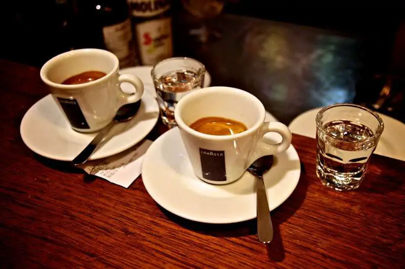 corretto coffee