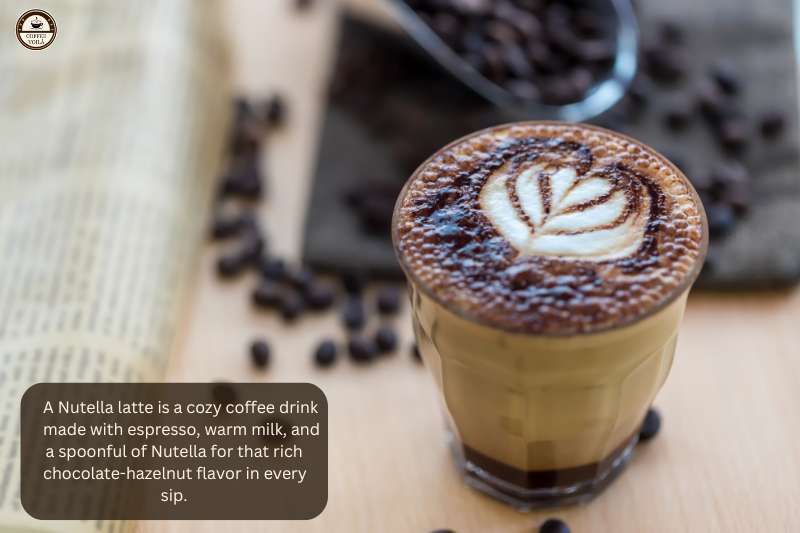 ChatGPT said:
A Nutella latte is a cozy coffee drink made with espresso, warm milk, and a spoonful of Nutella for that rich chocolate-hazelnut flavor in every sip.