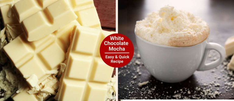How to make a White Chocolate Mocha