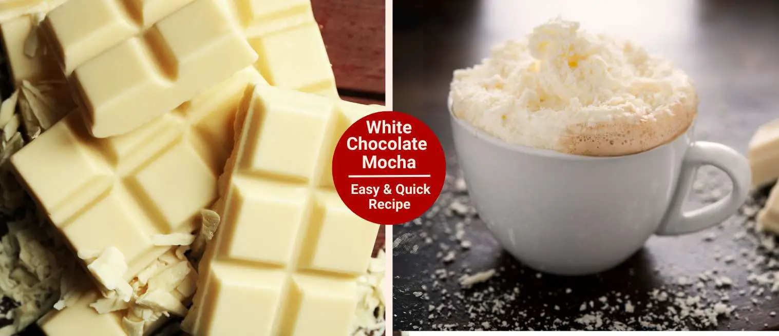 How to make a White Chocolate Mocha