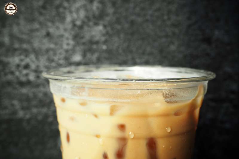 Iced Eggnog Latte
