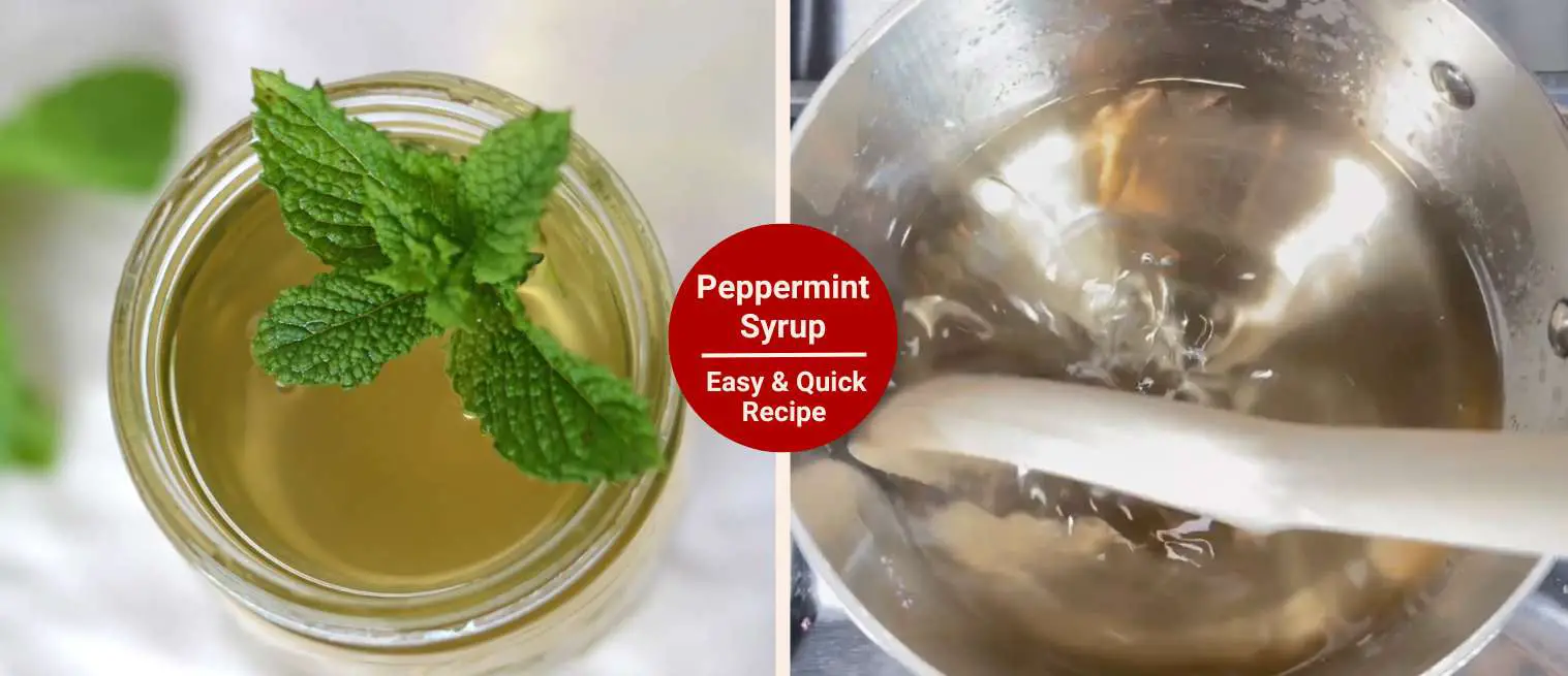 Peppermint Coffee Syrup Recipe