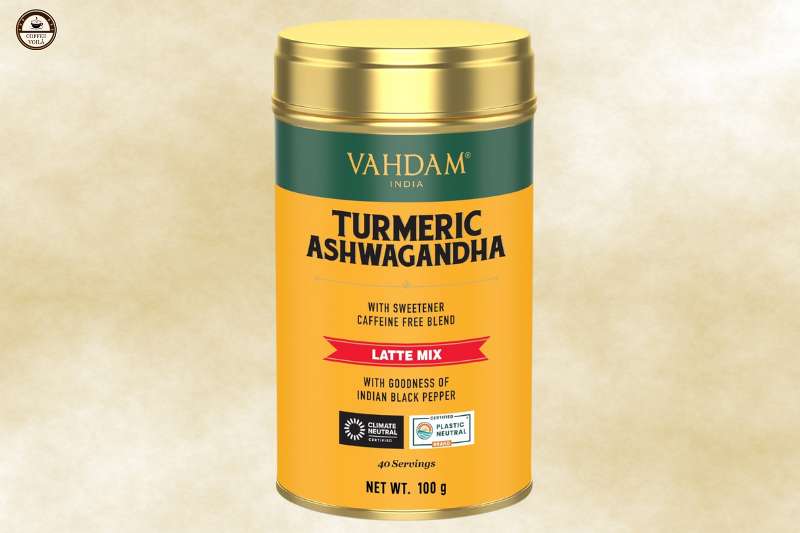 Vahdam Turmeric Ashwagandha Latte Mix