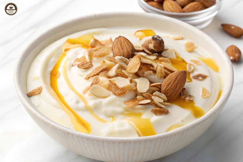 honey simple syrup in yogurt