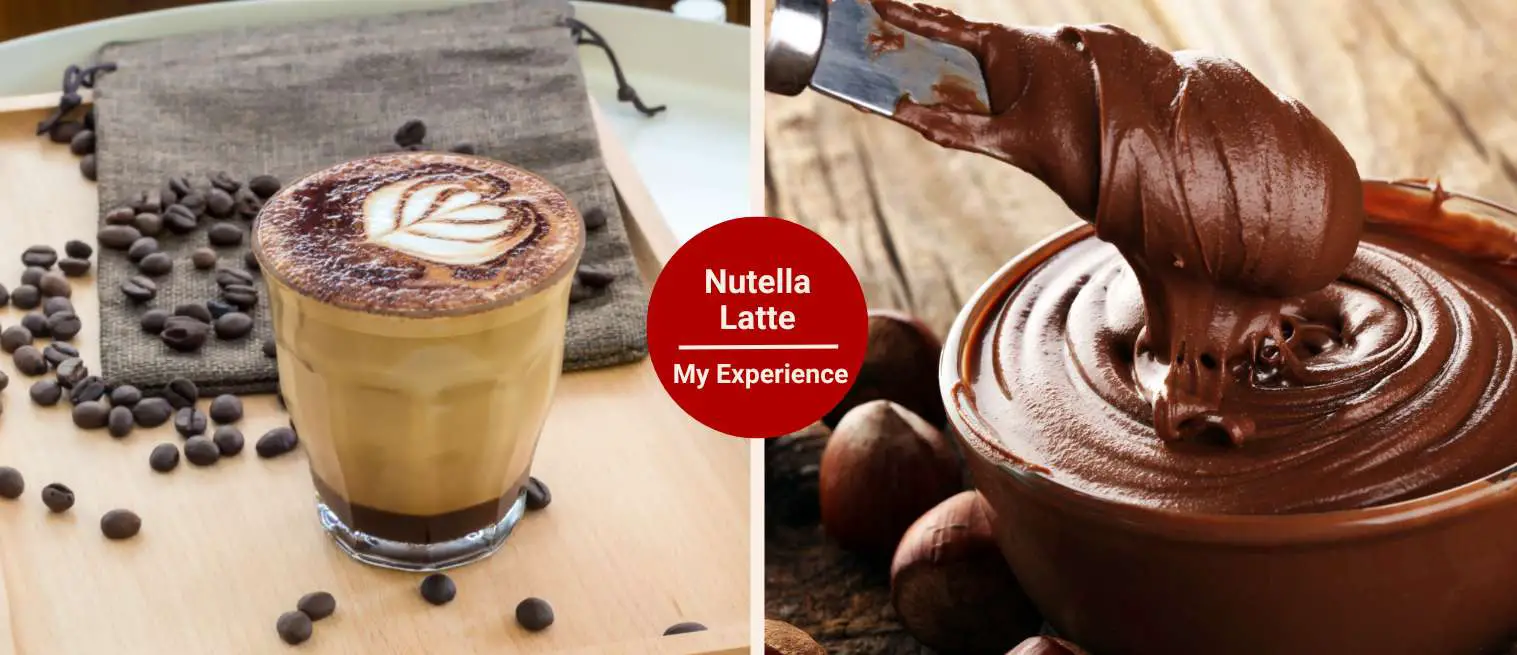 how to make a nutella latte