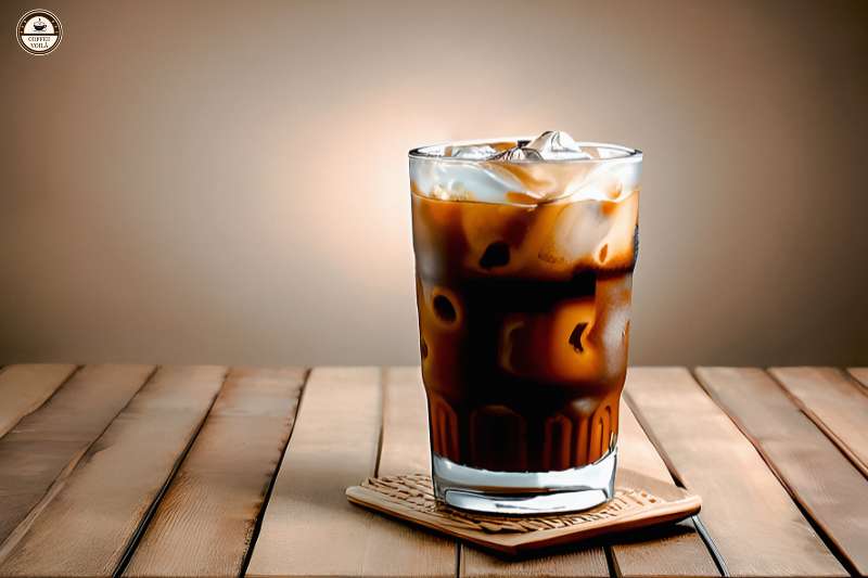 iced coffee brown sugar syrup