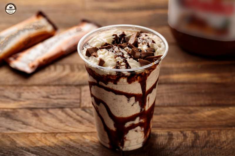 iced nutella latte