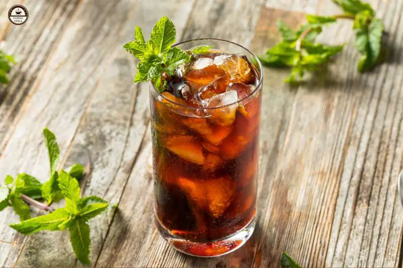peppermint iced coffee
