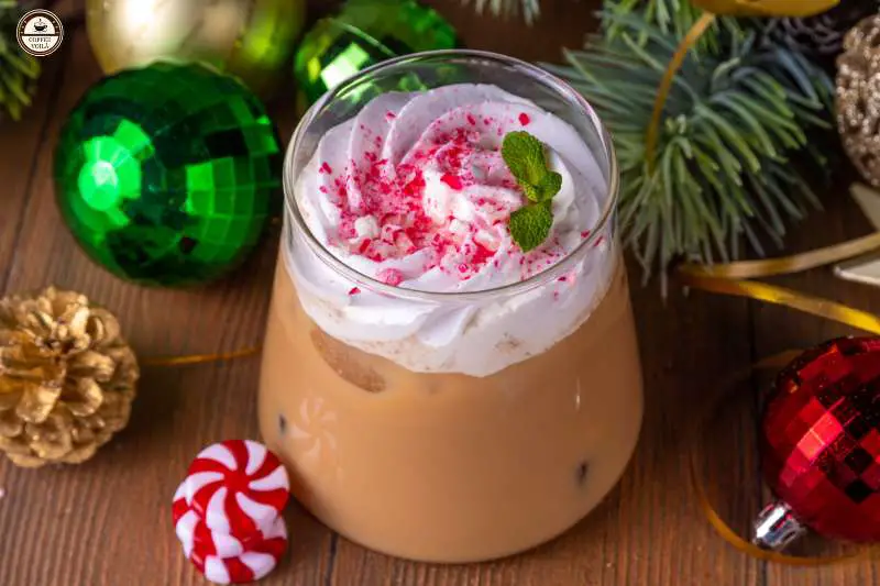 using peppermint syrup for mochas and lattes