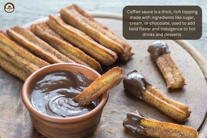Coffee sauce is a thick, rich topping made with ingredients like sugar, cream, or chocolate, used to add bold flavor and indulgence to hot drinks and desserts.