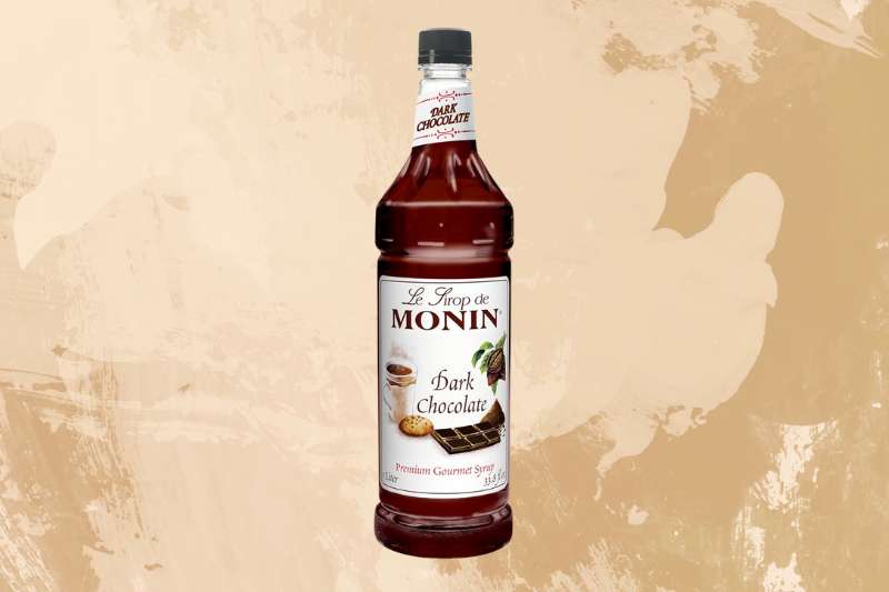 Dark Chocolate monin syrup