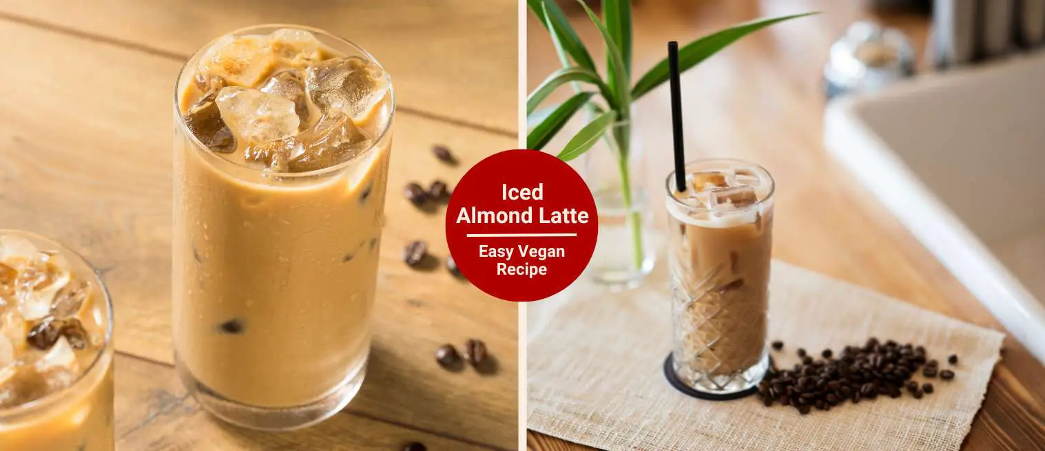 How to Make an Iced Almond Latte