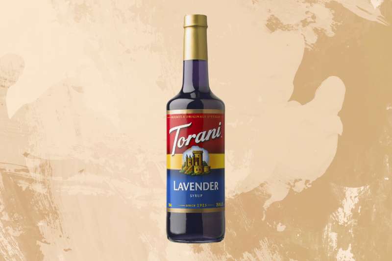 Lavender torani syrup