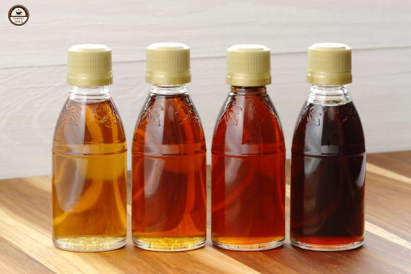 Maple Syrup in your pumpkin spiced syrup