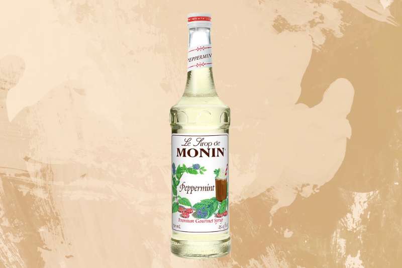 Peppermint monin syrup