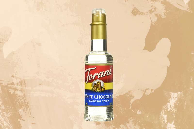 White Chocolate Torani syrup