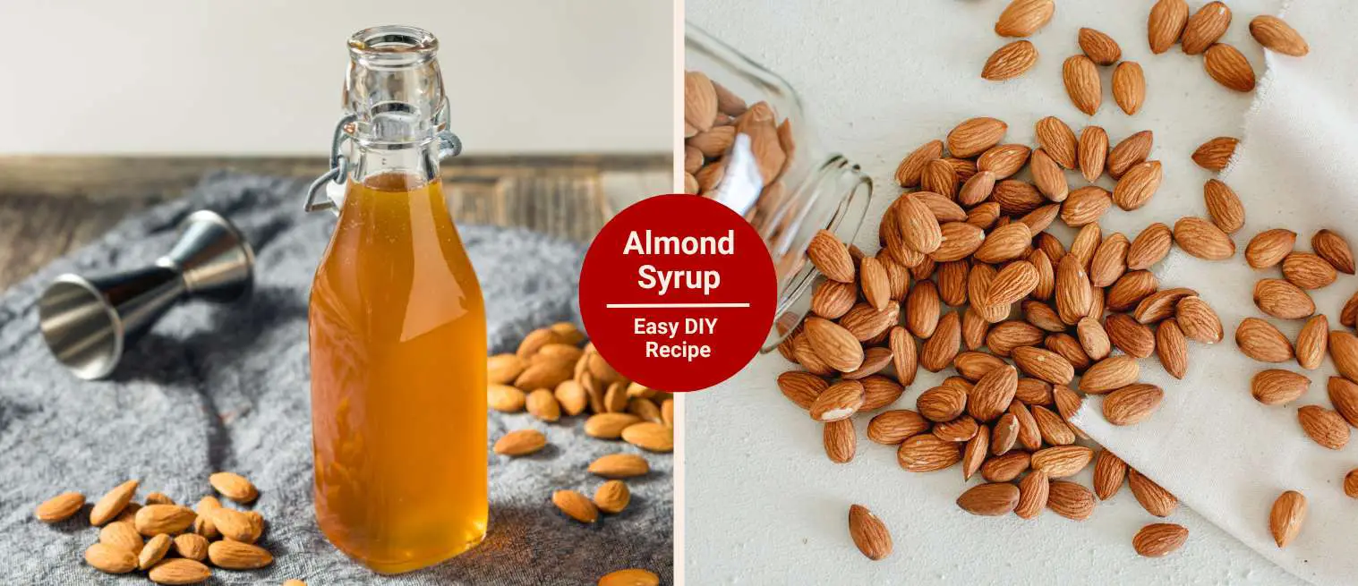 how to make almond syrup at home