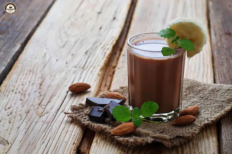 use almond syrups in hot chocolate