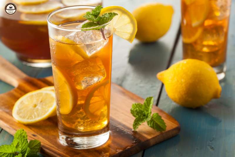 use simple syrup in ice tea