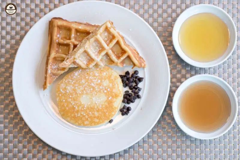 use simple syrup over waffles, pancakes etc