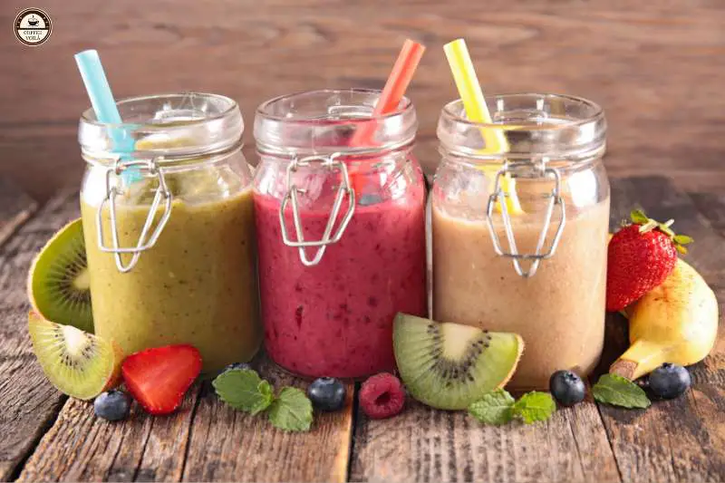 vanilla syrup in smoothies