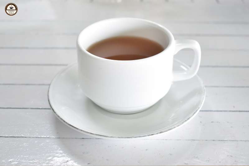 vanilla syrup in teas