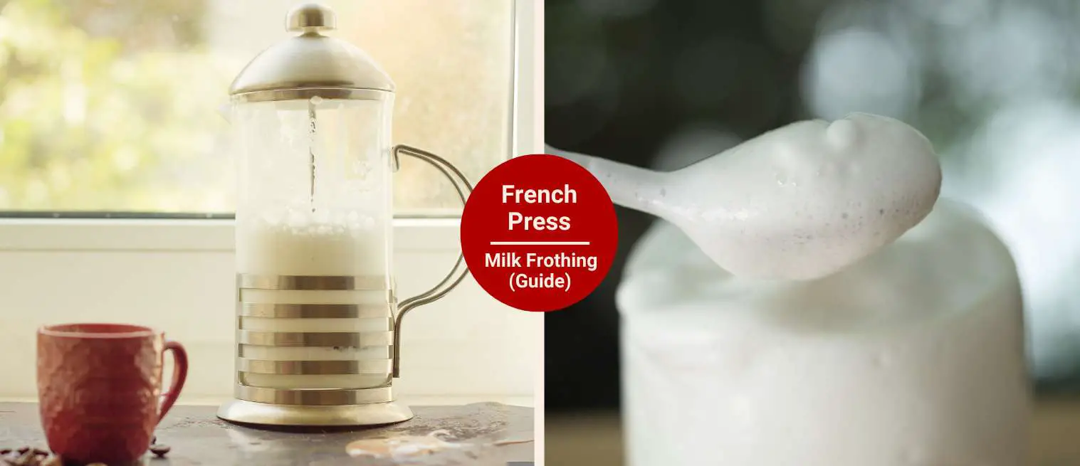 Froth Milk with a French Press