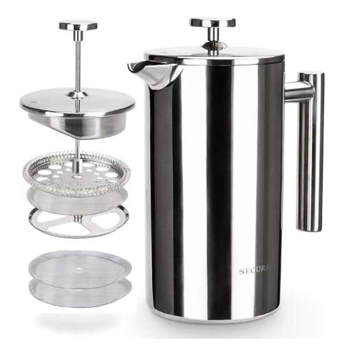 Secura Stainless Steel French Press