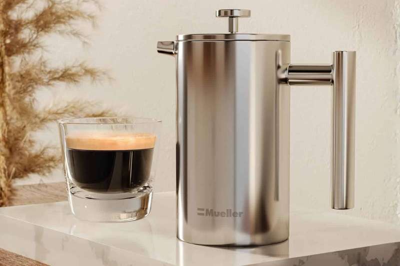 Secura Stainless Steel Insulated French Press