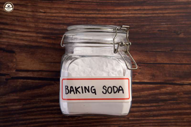 use baking soda to clean your french press