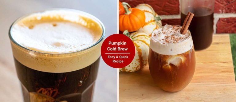 Easy Pumpkin Cream Cold Brew (Starbucks Copycat Recipe)