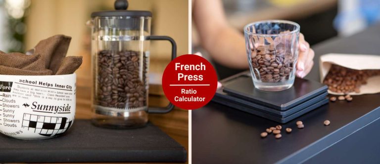 French Press Coffee to Water Ratio Calculator (Perfect Brew Guide)