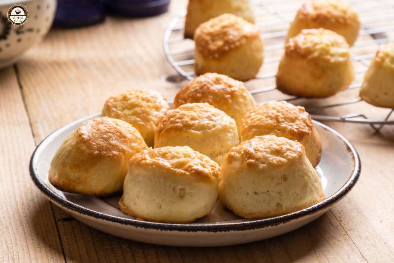 Scones work perfectly with fall coffee drinks