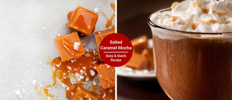 Easy Salted Caramel Mocha Recipe (Starbucks Copycat)