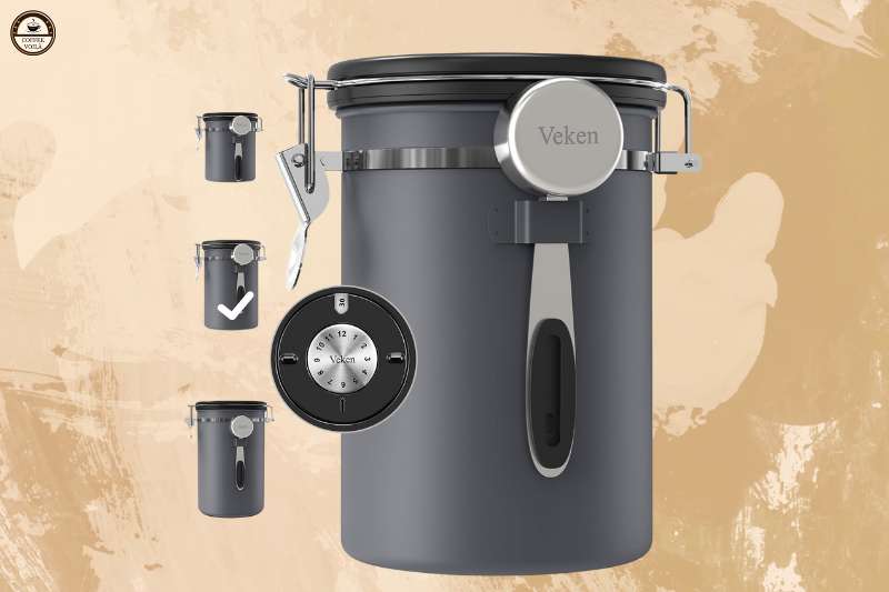 Veken Coffee Canister