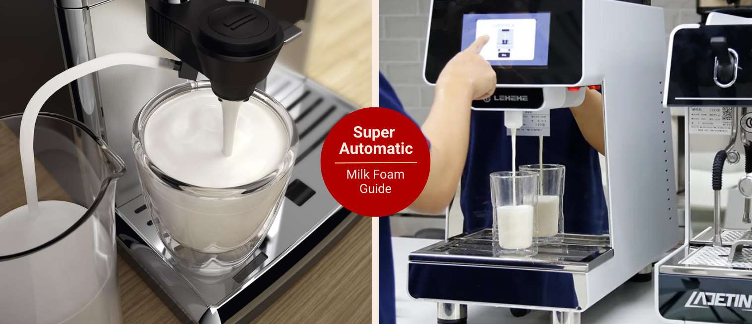 Milk Foam with a Super Automatic