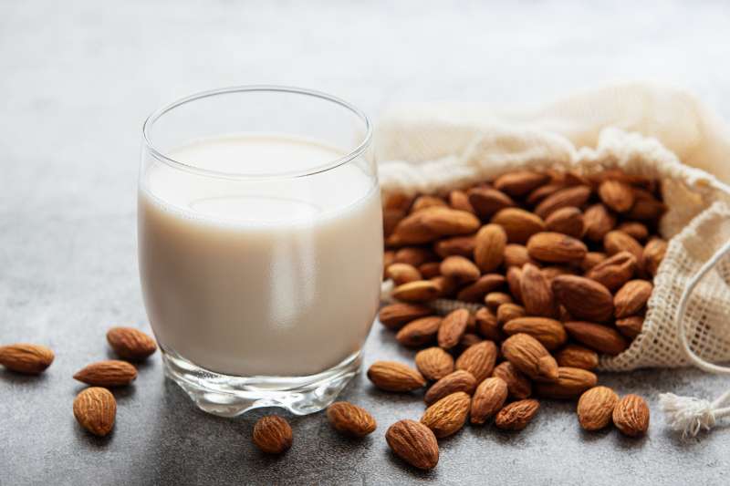 Almond Milk for Iced Coffee