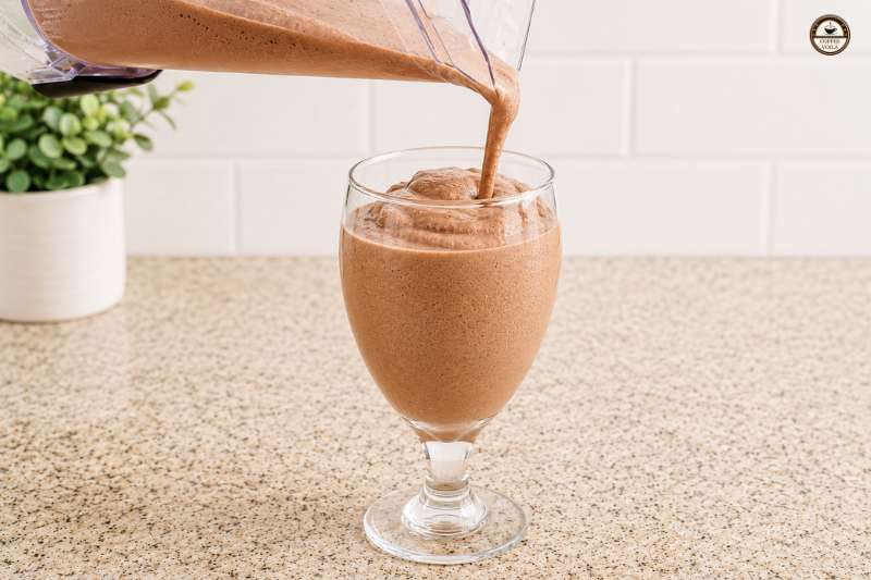 Mocha Tahini Frozen Coffee