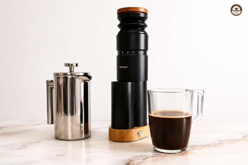 Wirsh Geimori T38 French Press and Coffee Cup