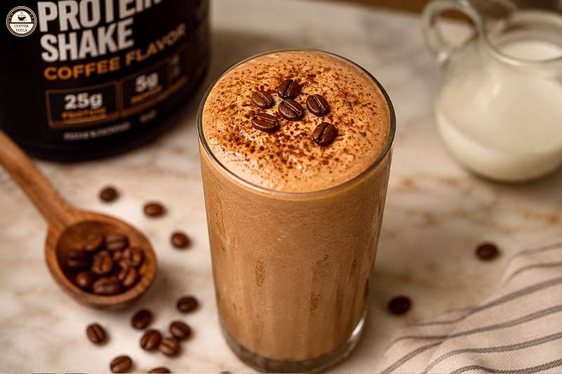 Espresso Cream Protein Shake Coffee