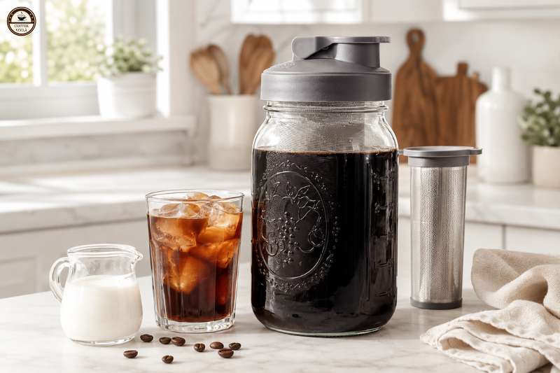 County Line Kitchen Cold Brew Mason Jar Coffee Maker
