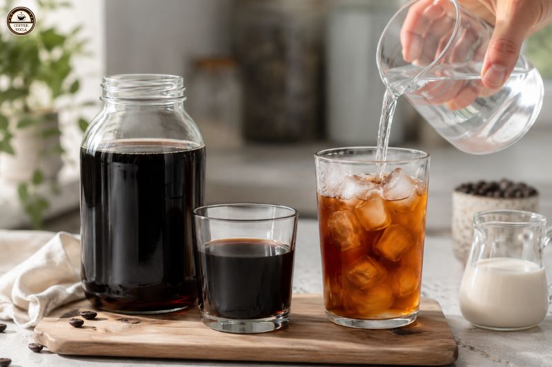 Drinking Cold Brew Concentrate